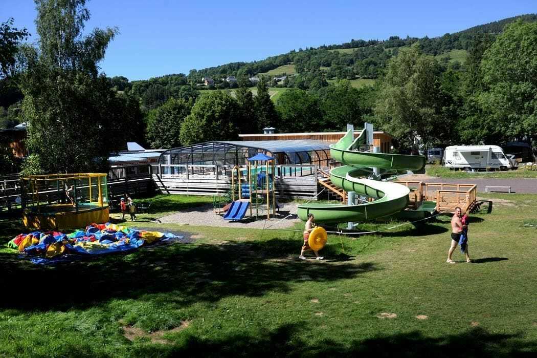 Camping Les Vernieres Ла-Бурбуль Экстерьер фото